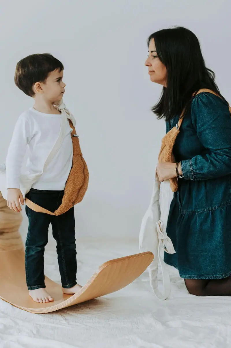 Sac banane bouclette camel