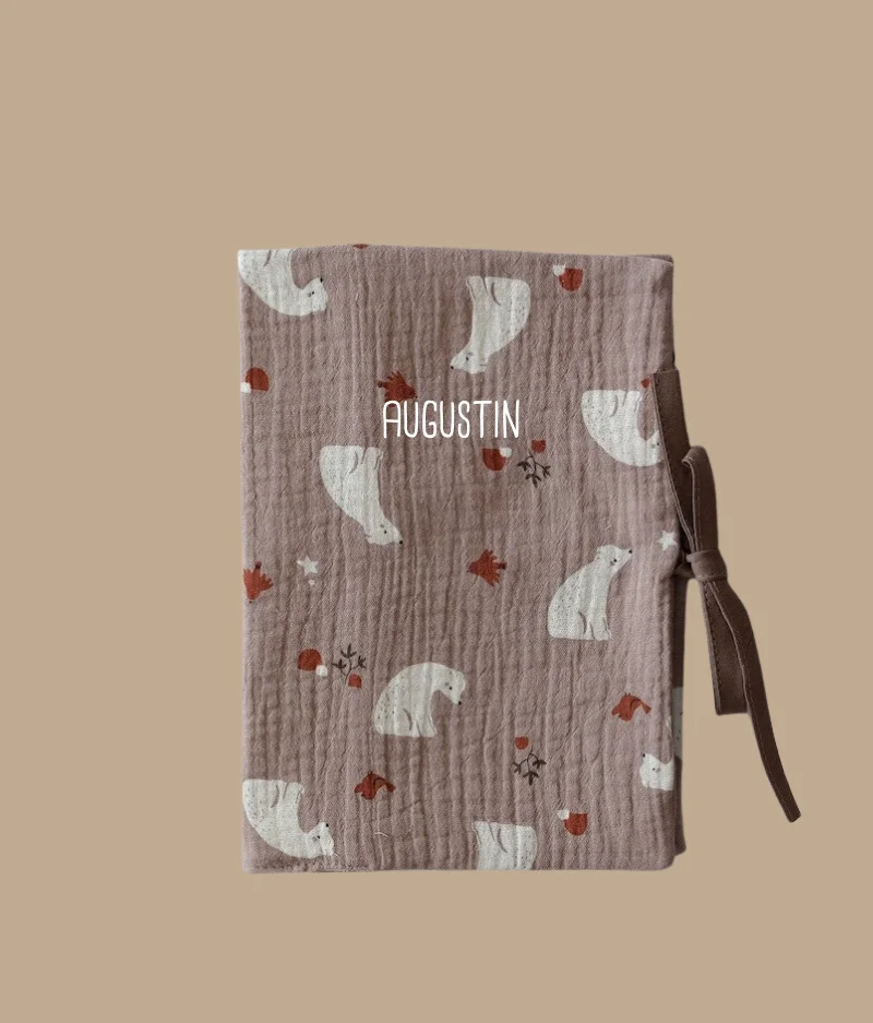 Protège carnet de santé Ours Moccha
